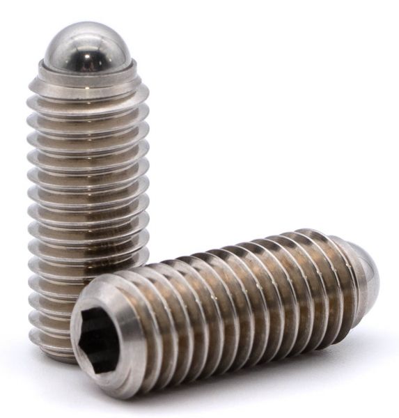 Ball-end thrust screws