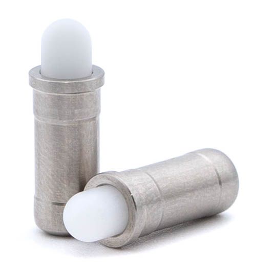 Spring plungers smooth version with collar and bolt