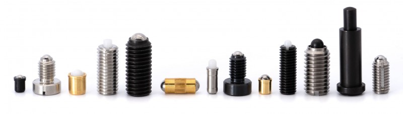 GN822 Index Plunger M10 Thread 6mm Pin GN822 Index Plunger - Spring ...