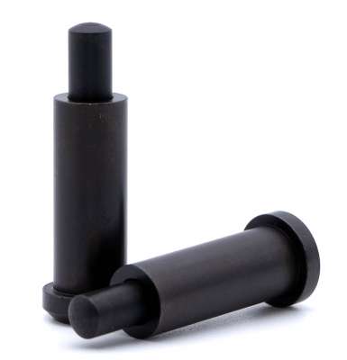 Federndes Druckstück M10 L22 Stahl, Flach, K1370.10 Federndes Druckstück M10 L22 Stahl, Flach, K1370.10
